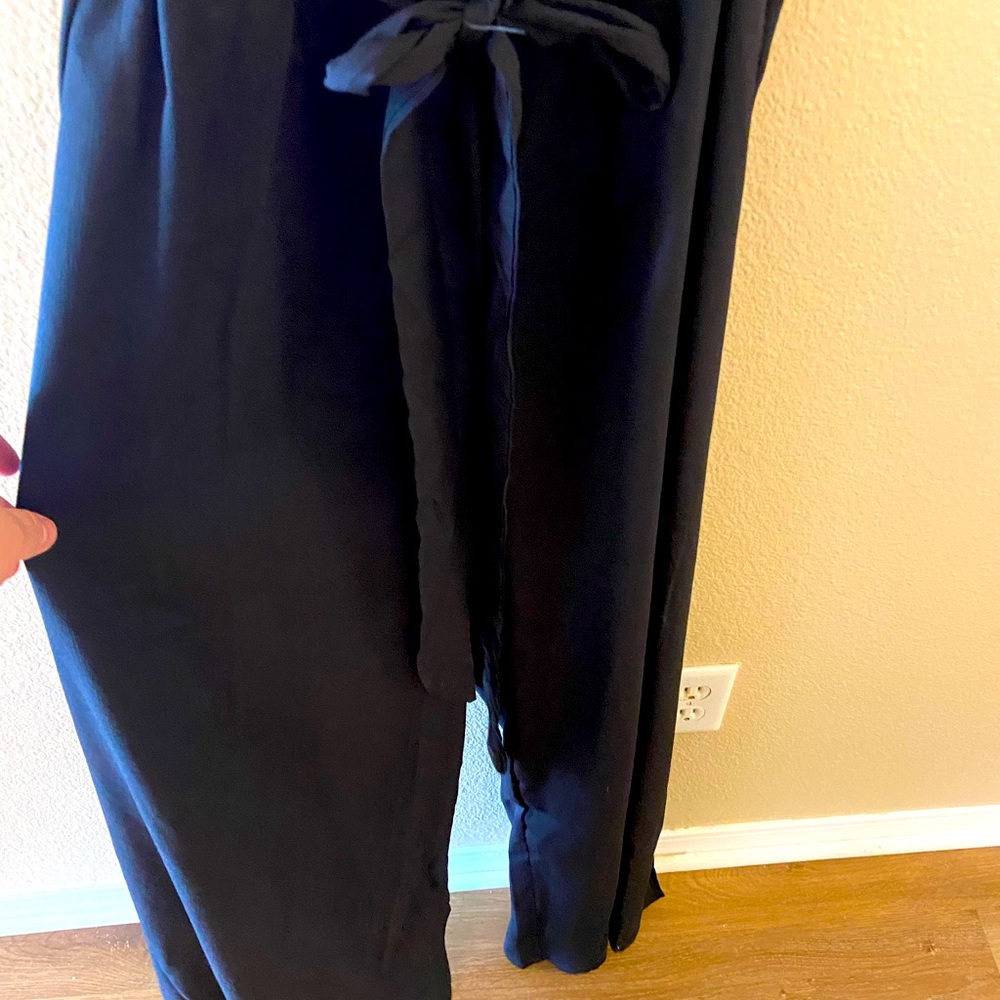 Black BooHoo jumpsuit size 22